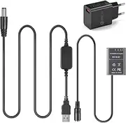 PS-BLS5 Dummy Battery BLS-5 DC Coupler USB Cable for Olympus Pen E-PL7 E-PL5 E-PM2 Pen 1 1s OM-D E-M10 E-M10 Mark II III