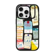 iPhone 16 Pro Impact Ring Stand Case MagSafe Compatible Airline tags2