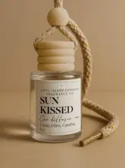 Sun Kissed Car Diffuser | 8ml Aromatherapy | Boho Hanging Diffuser | Natural New