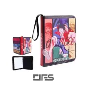 One Piece TCG Binder Premium leather luffy straw hats card 400 cards 4 Grid