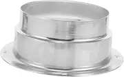 FUNOMOCYA Collar Connector Bbq Exhaust Ducting Flange Kit for Extraction Purification System