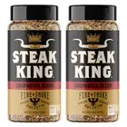 Steak King Steak Seasoning | BBQ Rubs, Steak Rub for Smoking and Grilling Meat |