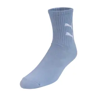 Puma 襪子 Fashion Crew Socks 男女款 藍 基本款 經典 長襪 中筒襪 BB137402