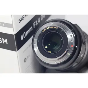 $24000 Sigma 40mm F1.4 DG HSM Art For:Canon 公司貨