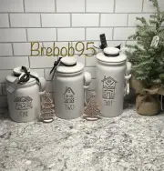 Rae Dunn Gingerbread Canisters - Set of 3