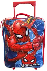 Hard-To-Find BioWorld SPIDER-MAN Soft Side Rolling 16" Carry-on Luggage Marvel