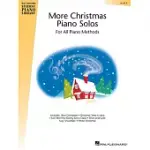MORE CHRISTMAS PIANO SOLOS: LEVEL 3