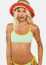 [Dippin' Daisy's] Mojito Lemon Brink Bikini Top