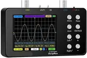 Dual Channels Digital Handheld Oscilloscope PWM 50M 10Mh/z Sampling Rate 2.5KSa/S Analog Bandwidth for Electronic Repair Tools