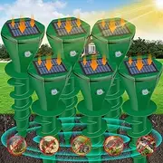 Ultrasonic Mole Repellent Outdoor, Gopher Repeller Solar Powered for Lawn Garden Yard, Mole and Vole Repellent Waterproof, Effectively Repels Gophers Snake Chipmunks Groundhogs-6 Pack