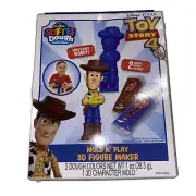 Toy Story 4 Mold N’ Play 3D Figure Maker Woody Softee Dough New In Box Fun