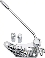 Guyker Tune-O-Matic Style Electric Guitar Bridge Stop Bar Tailpiece Tremolo Compatible with LP SG Guitars TM85, Chrome