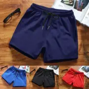 Stylish Men's Workout Shorts for Gym Training and Running Black/Blue/Navy/Red