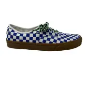 Vans Authentic Checkerboard Blue Men's 13 White Gum New Skate Shoes