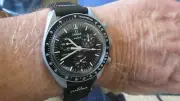 OMEGA x Swatch Speedmaster MoonSwatch Black Unisex Adults Watch - ....BX 043