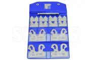 Shars Fractional Radius Gage Set 1/64 - 1/2" 25 PCS Gages New !