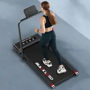 BLACK LORD Treadmill Electric Walking Pad Under Desk Foldable Gym 400mm Black