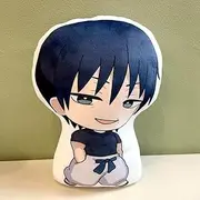 JJK Plush Figure Inumaki Toge Throw Pillow 45cm Anime Soft Figure JJK Hug Pillow Cushion Home Sofa Decoration Collectible Gifts for Fans (Fushiguro Toji 45cm)