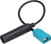 Radio Antenna Adapter, ABS CD Antenna Adapter Car Stereo Radio Cable CD Player ISO Aerial Converter Wire Auto Accessory