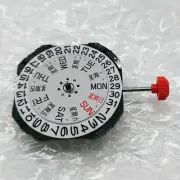 New Quartz Watch Movement Dual Calendar 2305 Movement 3 Pin 3 O'clock Calendar