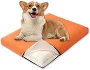 Thirdream Indestructible Dog Bed – Cooling Faux Leather, Waterproof, Easy to Clean, Anti-Slip, Durable & Scratch-Resistant