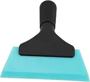 JUMPLAWN Handheld Soft Rubber Squeegee for Car Windows Shower Slip Ergonomic Design Scratch Resistant Blade Versatile Tool for Glass Cleaning Tinting Blue