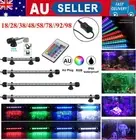 Aquarium Light RGB Fish Tank LED Bar Lamps Pool Submersible Spectrum Waterproof