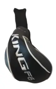 King Cobra F6 Driver Headcover Cover BLACK Brand New