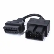 For KIA 20 Pin OBD to 16 Pin OBD2 Adapter Cable Convertor Diagnostic Scanner