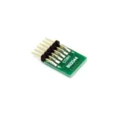5 pcs 6 Pin Decoder Blanking Plug for Model Railway Trains (Straight) for NEM65