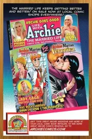 2011 Life with Archie Print Ad/Poster Betty Veronica Romance Comic Promo Art