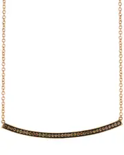 Le Vian Chocolatier 14K Rose Gold 0.36 ct. tw. Diamond Necklace
