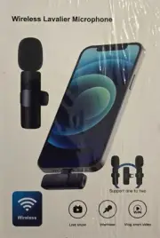 Lavalier Wireless Microphone For IPhone Or Ipad. Few In Stock