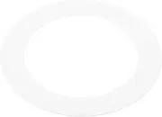 uxcell 3.39" ID 4.72" OD Light Trim Ring, White Goof Ring Matte Circular Light Cover Lighting Fixture for Ceiling Wall Recessed Can Downlights