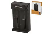 Powertech 2-Channel Li-Ion/Ni-MH/Ni-Cd Battery Charger