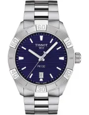 [Tissot] PR 100 Sport Gent T1016101104100 Watch in Blue
