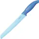 台灣現貨 義大利《EXCELSA》Color不沾鋸齒麵包刀(藍20cm) | 吐司刀 土司刀 麵包刀 鋸齒刀