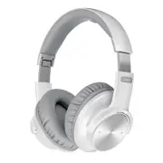 B8 bluetooth 5.0 Wireless Over-ear Headphone Smart Touch Stereo Hifi Noise Reduction Earphone Support TF Card WHITE GREY COLOR