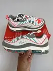 Nike Air Max 98 Particle Grey White Aqua Pink Sneaker CI3709-002 Women’s Size 9