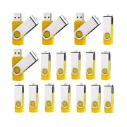 100 Pack 8GB Thumb Drive Bulk and Wholesale USB Flash Drives W/R Speed 10MB/3...