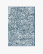 120' x 185' | Machine Washable Runner Rug | Kid & Pet Friendly | Indoor Rug | Serenata Slate Blue Flatwoven Rug | Ruggable