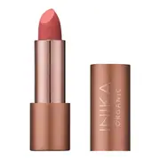 Inika Organic Lipstick Creamy Lip Colour Makeup Beauty Cosmetics Poppy 4.2g