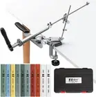 RX-009 Knife Sharpeners, Kitchen Knife Sharpening Kit System with 10 whetstones