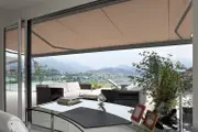 Advaning Classic 8x7' 2.43mx2.13m Electric Acrylic Retractable Awning Canvas Umber