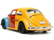 Jada 32801 1959 Volkswagen Beetle Taxi Oscar the Grouch Figure 1/24 Diecast