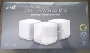 Asus ZenWiFi XD5 Whole Home Mesh WiFi 6 Router AX1800 Dual-Band White (3-Pack)