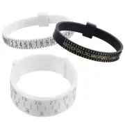 3PCS Jewelry Ring Size Measuring Tool Practical Ring Sizer Ring Measurer