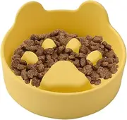 Slow Bowl Feeder for Dogs | Cute Paw Pet Feeder Dishes,Silicone Anti-Slip Puppy Breed Eating Bowls for Small Large Dog Cat Pet