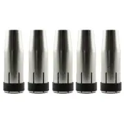 5 x MIG Nozzle / Shroud MB24 Conical - Binzel Style - Premium