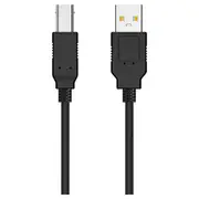 Cruxtec USB Type A to Type B Cable Black 2m